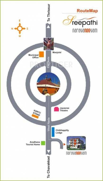Images for Location Plan of Sreepathi Narayaneeyam