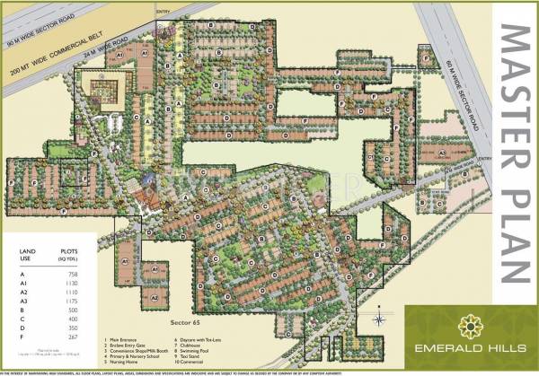 Images for Master Plan of Emaar Emerald Floors Select
