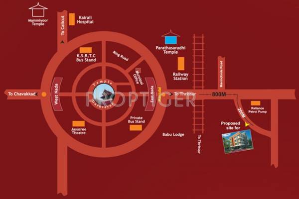 Images for Location Plan of Sreepathi Homes Enclave