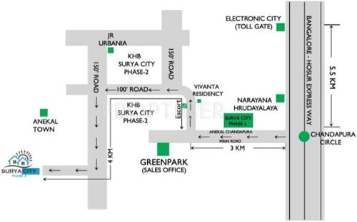 Images for Location Plan of Kritan Surya City Phase II
