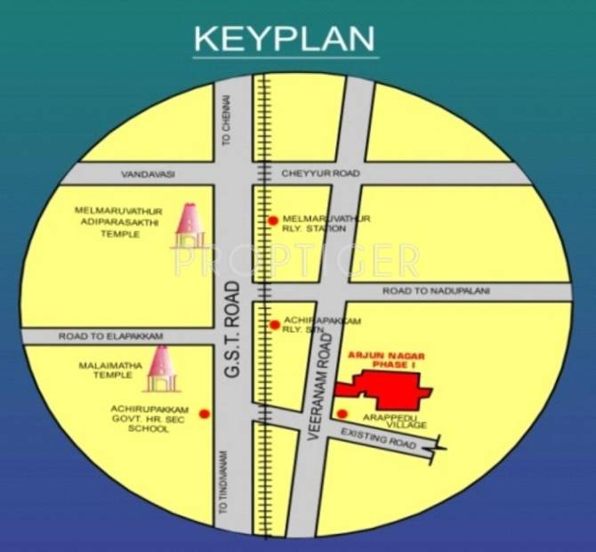 Images for Location Plan of Greenworld Arjun Nagar Phase 1