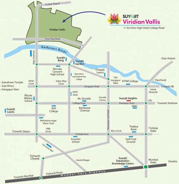 Images for Location Plan of Suyojit Viridian Vallis