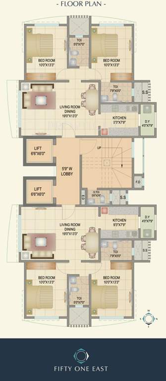 Images for Cluster Plan of Dudhwala Fifty One East