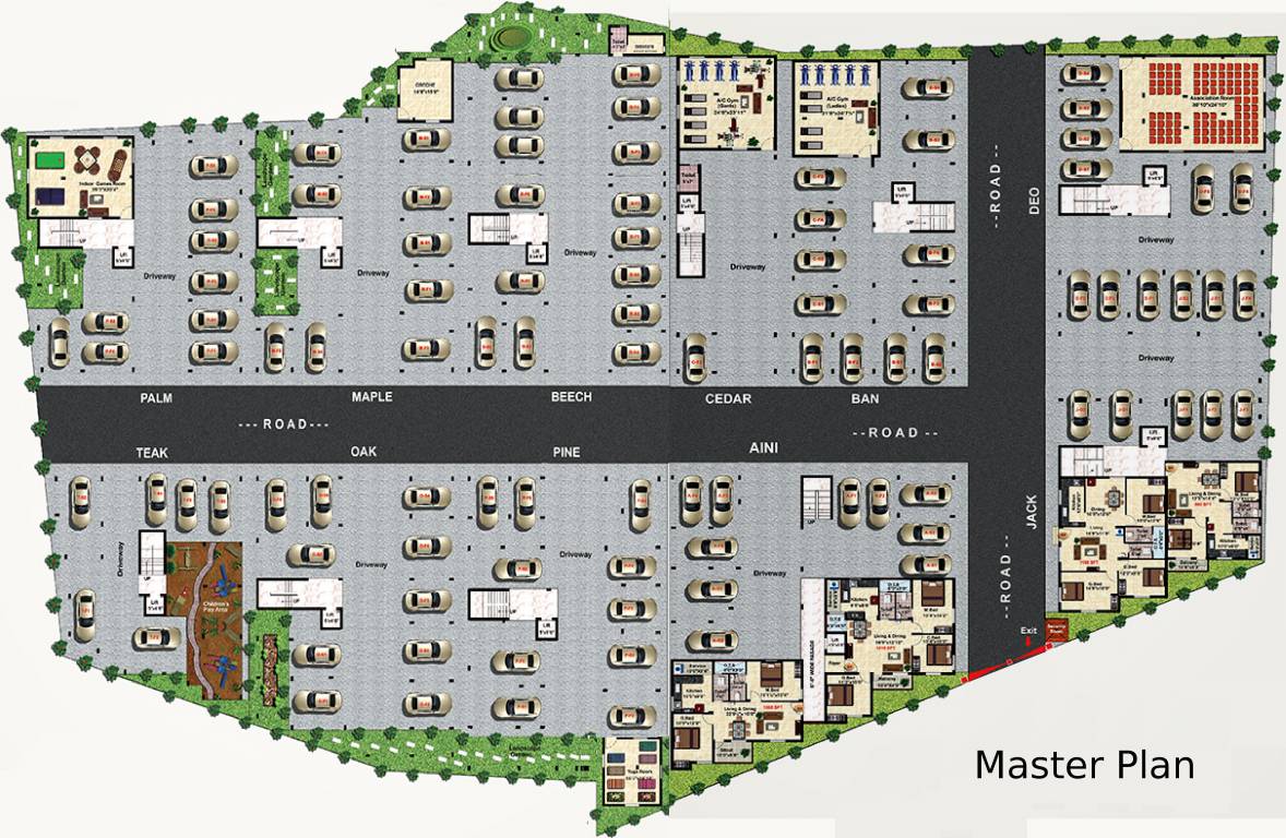 Images for Cluster Plan of StepsStone Aksharas