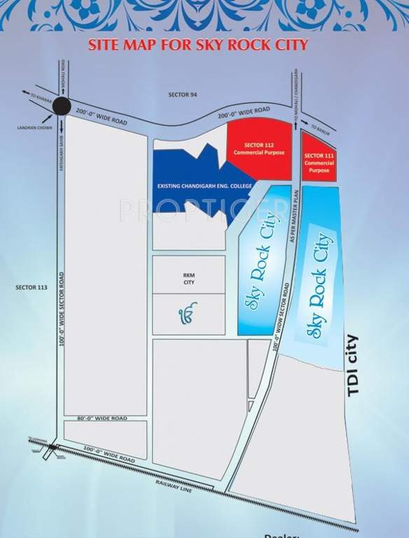 Images for Location Plan of Sky Rock City Sky Rock City