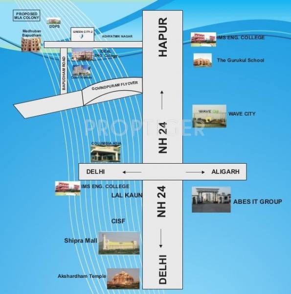 Images for Location Plan of Bluezone Developers Green City Phase 2 Images for Location Plan of Bluezone Developers Green City Phase 2
