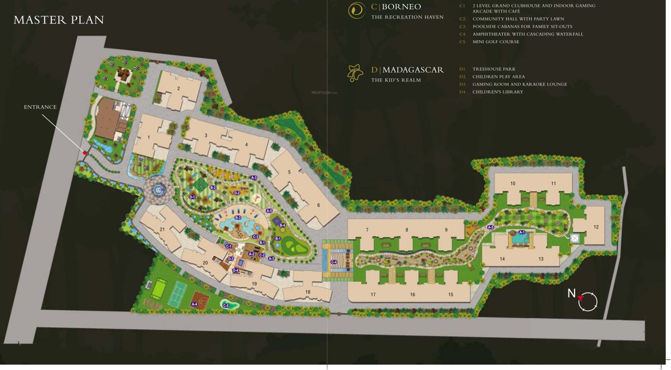  rain forest Master Plan