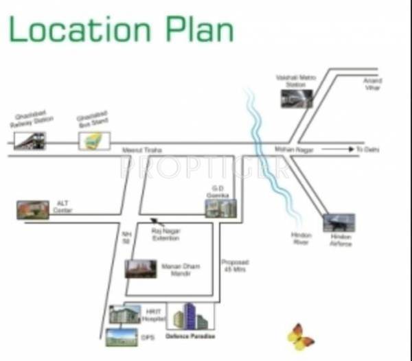 Images for Location Plan of Renowned Group Defence Paradise Images for Location Plan of Renowned Group Defence Paradise