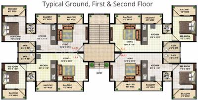 Images for Cluster Plan of Shah Garden Resedency