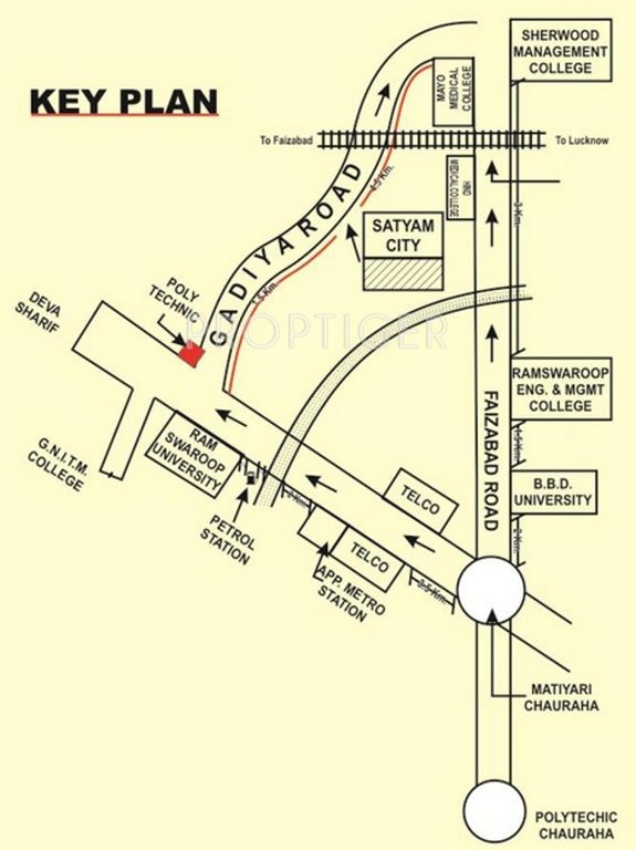 Images for Location Plan of Satyam Satyam City