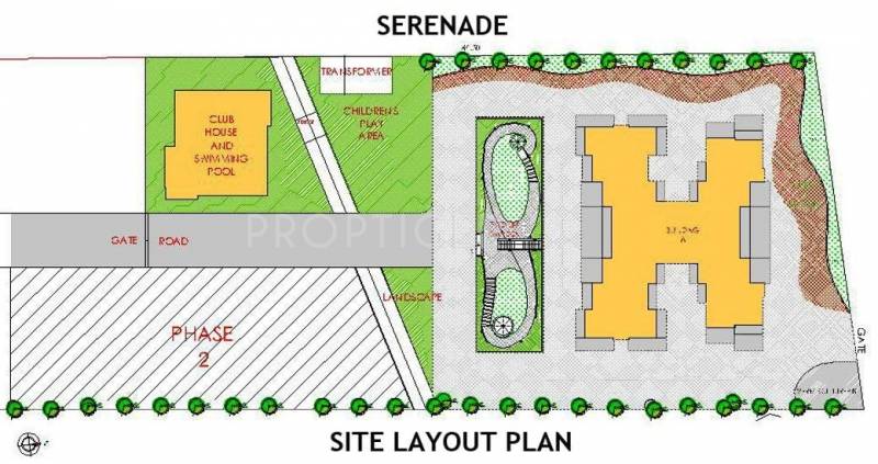 Images for Site Plan of Shroff Serenade
