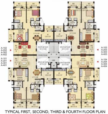 Images for Cluster Plan of Commonwealth Jade Blue