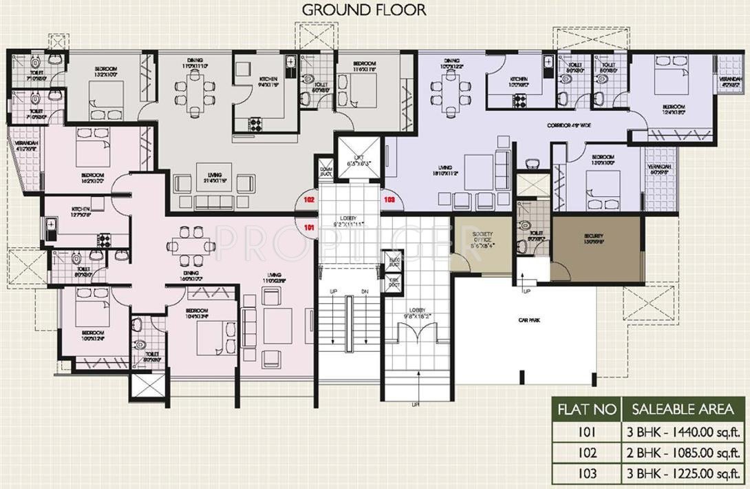 Images for Cluster Plan of Space Tranquil Streak
