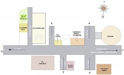 Commonwealth Developers Pvt Ltd Seasons Location Plan