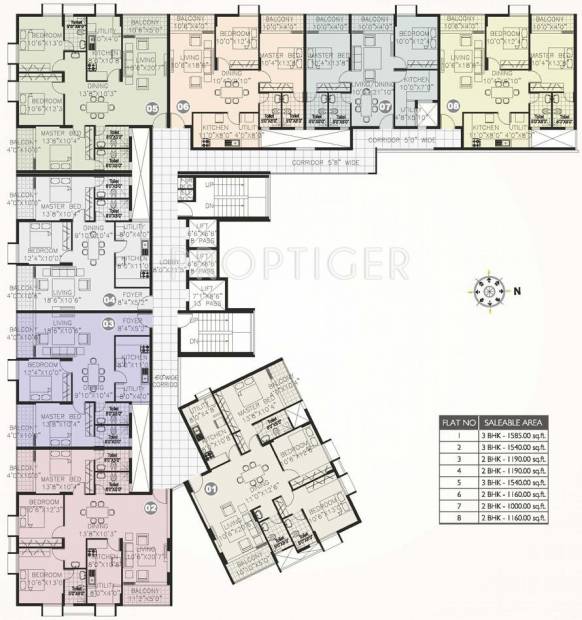  hill-streak Hill Streak Cluster Plan