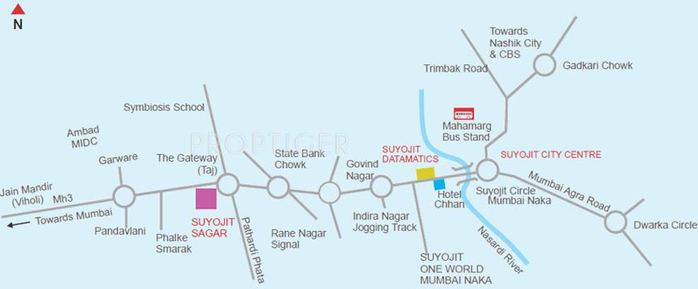  sagar Images for Location Plan of Suyojit Sagar