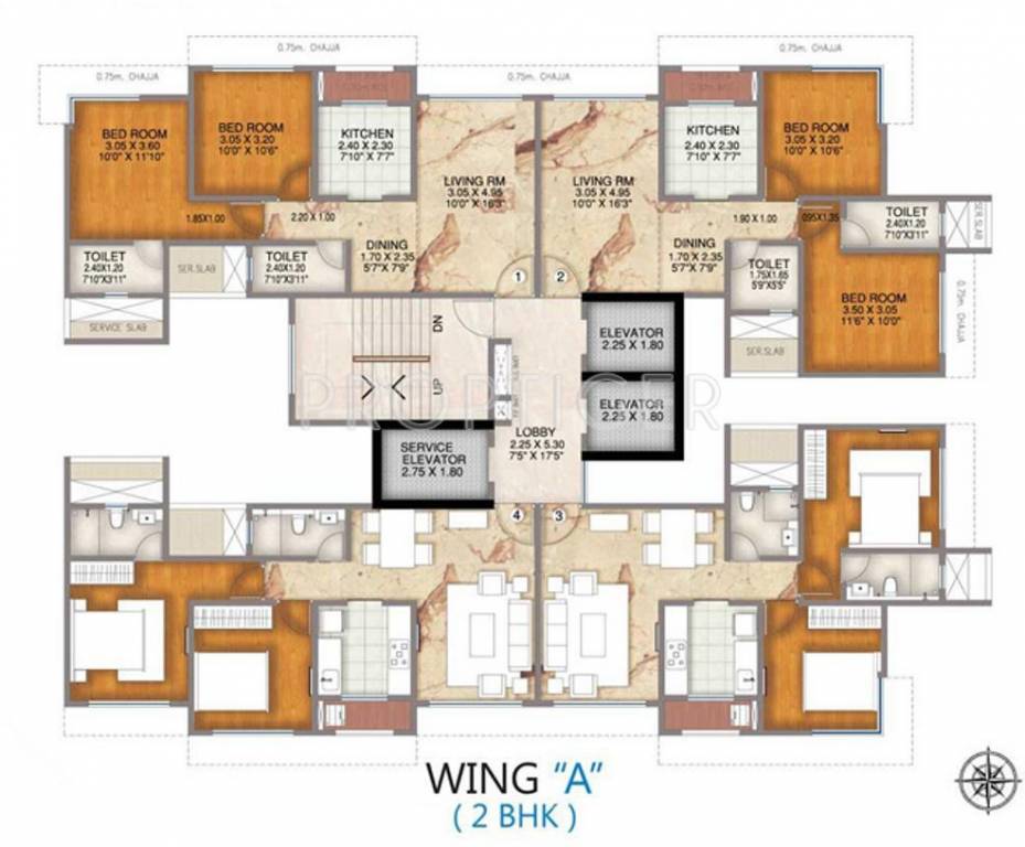  celestial Wing C Cluster Plan