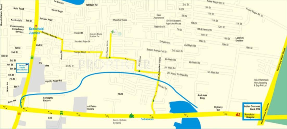 Home Space Developers Meadows Location Plan