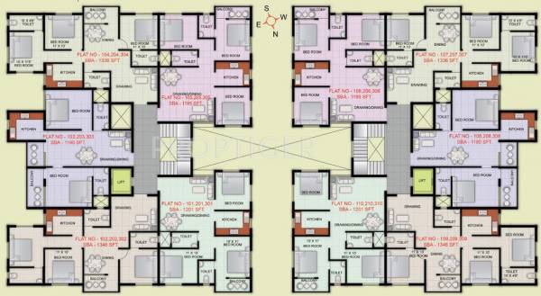 Images for Cluster Plan of Indo City Enclave Images for Cluster Plan of Indo City Enclave