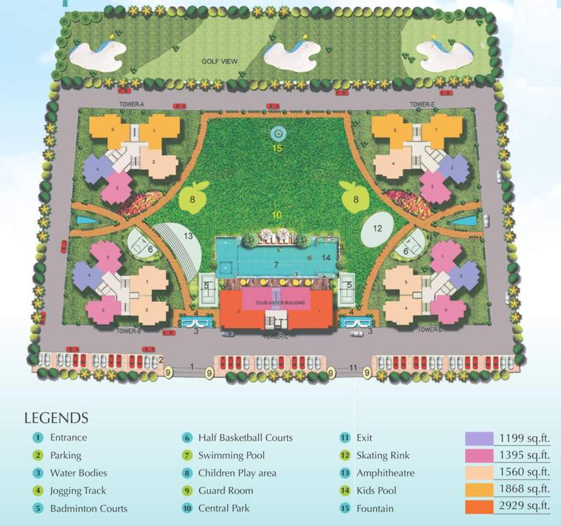 Images for Layout Plan of Soho Misty Heights