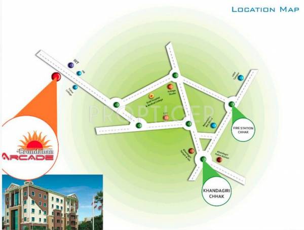 Images for Location Plan of Neelachal Brundaban Arcade