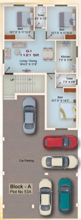 Images for Cluster Plan of Grand Space Developers Pvt Ltd Diya Homes