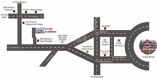Images for Location Plan of Hi Life Iris Florence Images for Location Plan of Hi Life Iris Florence