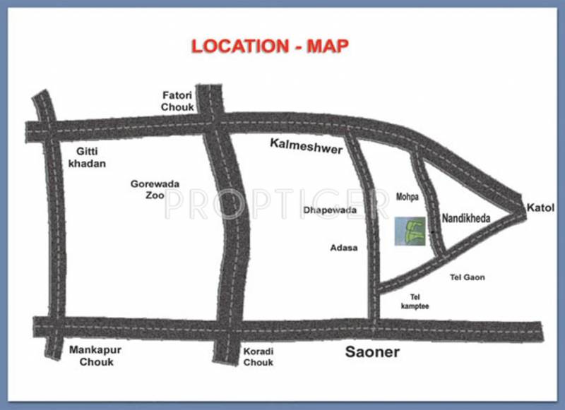Images for Location Plan of Neel Infratech Royal Rejoice Resort