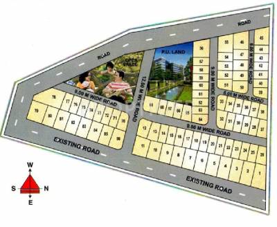 Images for Layout Plan of Neel Vrundavan City