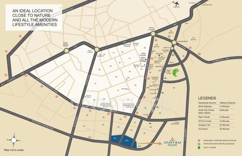  manor-villas Images for Location Plan of Anant Manor Villas