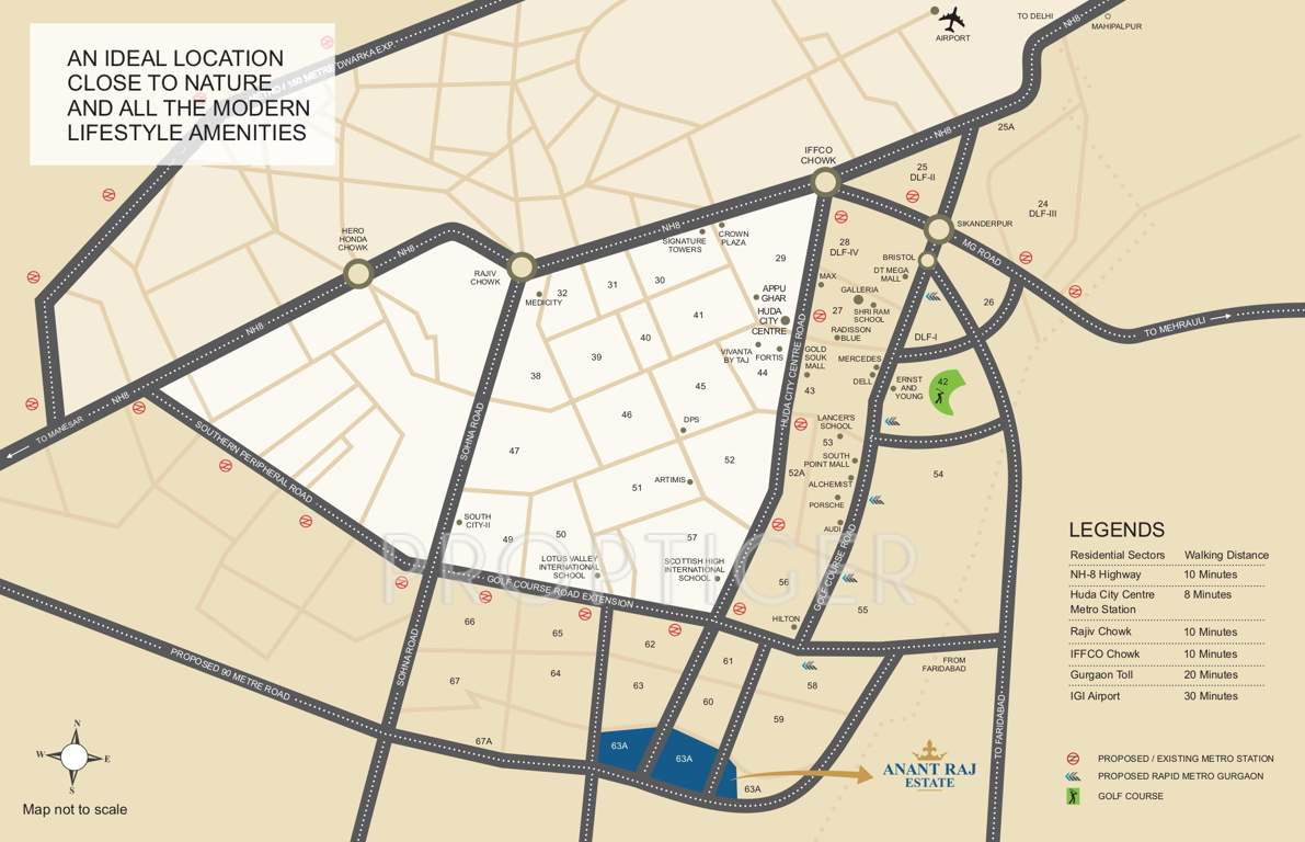  manor villas Images for Location Plan of Anant Manor Villas