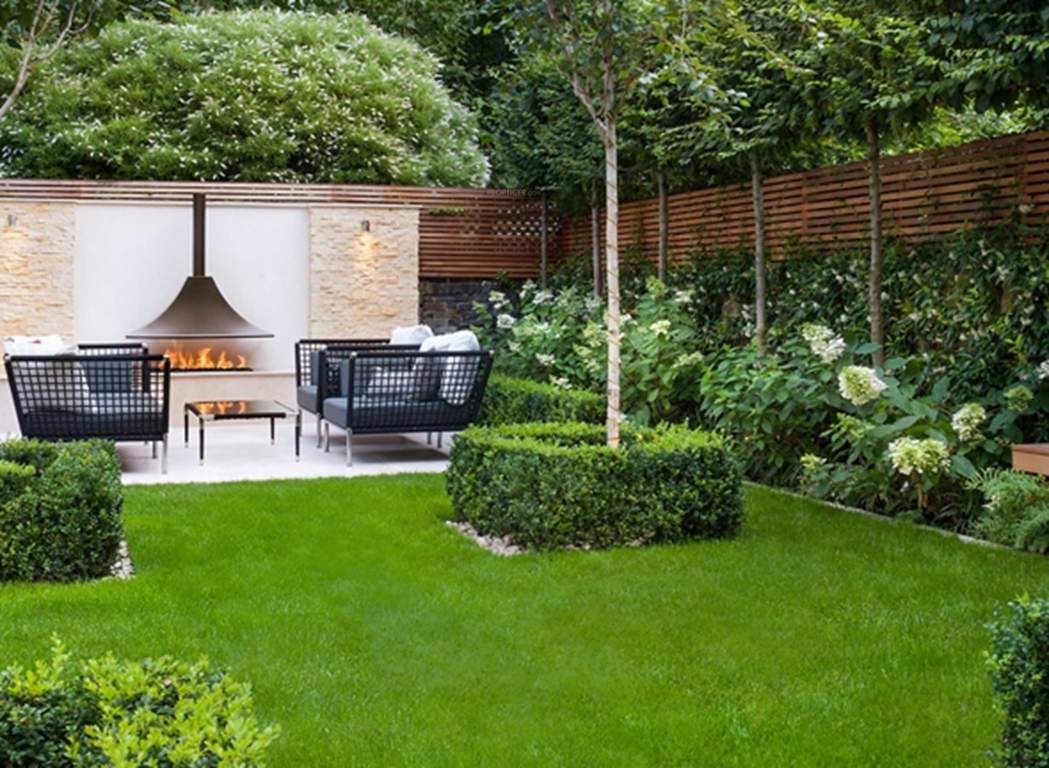  manor villas Landscape Garden and Tree Planting