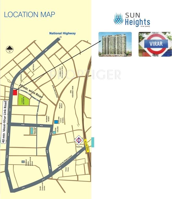  heights Images for Location Plan of Sun Heights