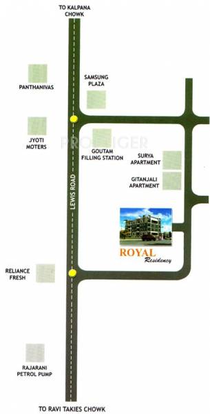 Images for Location Plan of Essen Royal Residencyy
