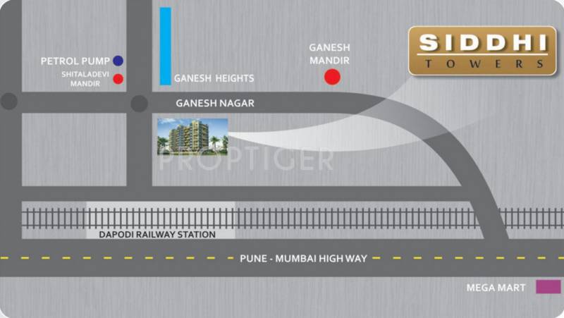 Images for Location Plan of Ganesh Siddhi Towers C Wing Phase II