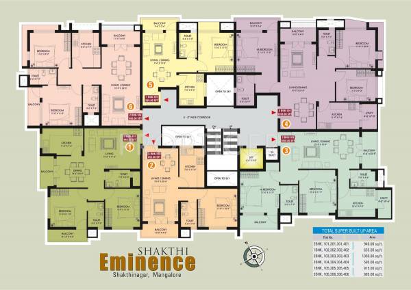 shakthi-durga-builders-and-developers eminence Cluster Plan