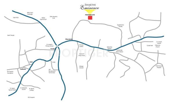 shakthi-durga-builders-and-developers eminence Location Plan