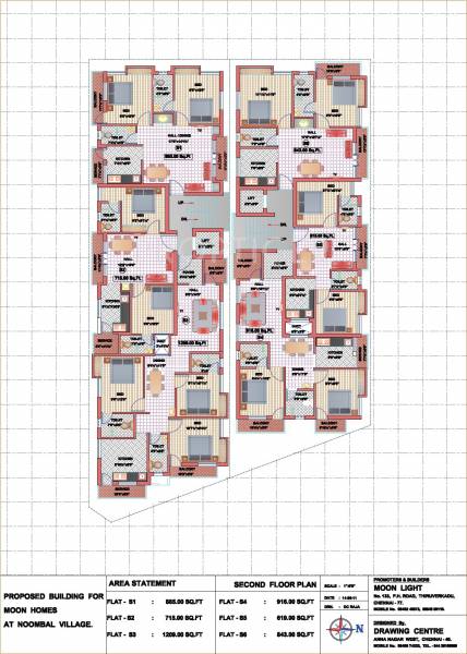  moon-homes Moon Homes  Cluster Plan