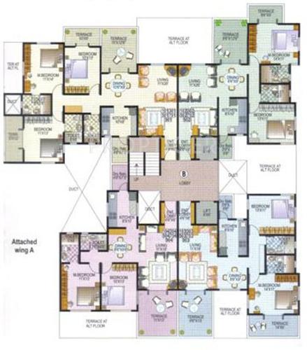Images for Cluster Plan of Ganesha Heritage Palace