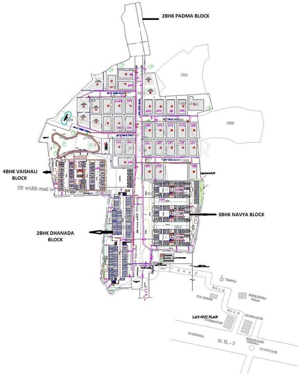 Images for Layout Plan of Shree Ganesh Bhubaneswar Rashmi Elite