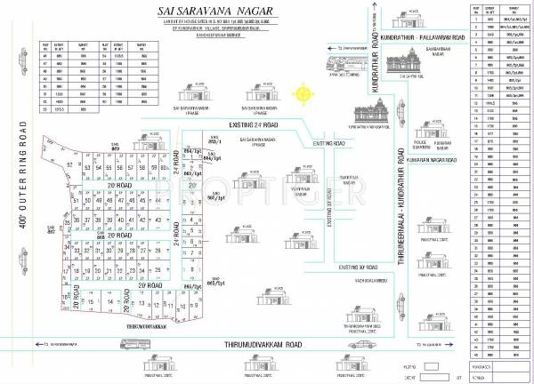 Images for Layout Plan of Urban Sai Saravana Nagar