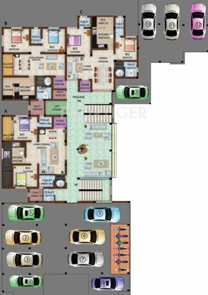 Images for Cluster Plan of Kelath Signature