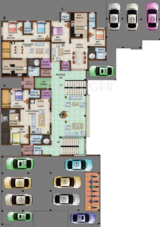 Images for Cluster Plan of Kelath Signature