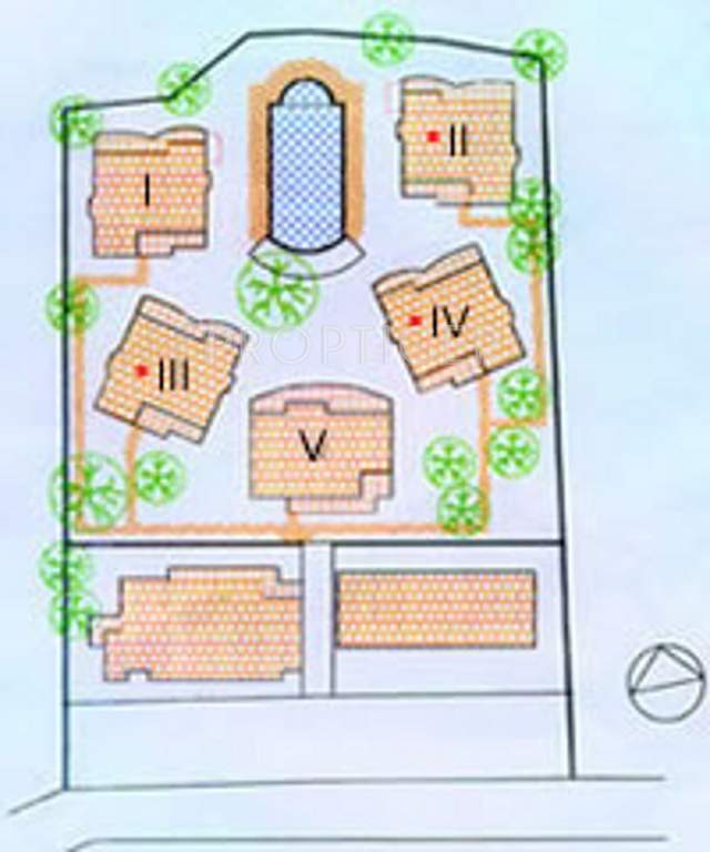 iona fernandes developers dona maria epifania villas Layout Plan