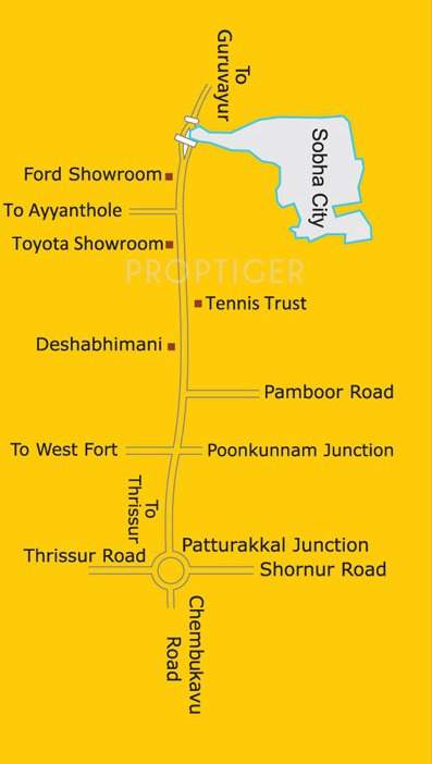 sapphire Images for Location Plan of Sobha Sapphire