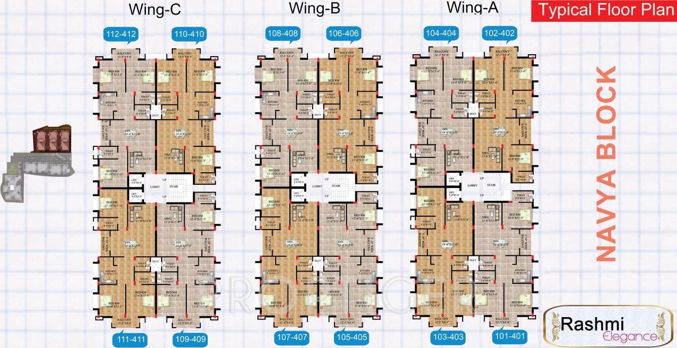 Images for Cluster Plan of Shree Ganesh Rashmi Elegance