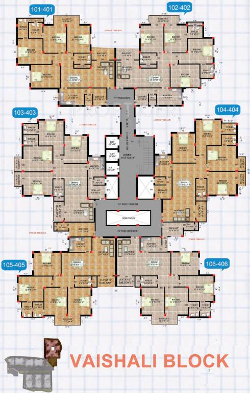 Images for Cluster Plan of Shree Ganesh Rashmi Elegance