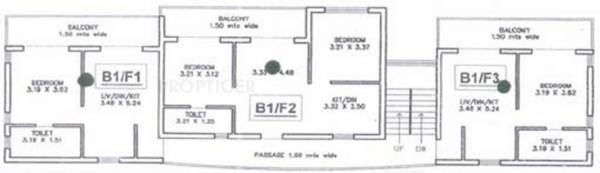 Las Casitas Cluster Plan iona-fernandes-developers las-casitas Cluster Plan for 1st Floor