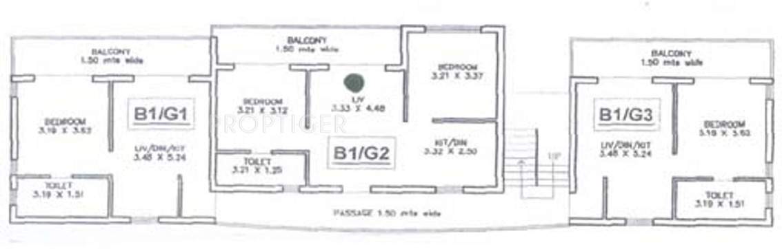 iona fernandes developers las casitas Cluster Plan for ground Floor
