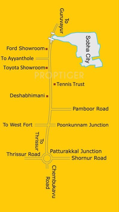 Images for Location Plan of Sobha Topaz
